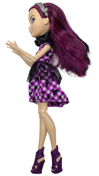 Ever After High Enchanted Picnic Raven Queen Doll With Outfit & Purse