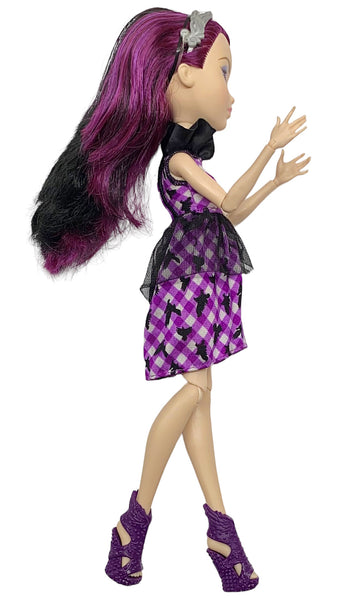 Ever After High Enchanted Picnic Raven Queen Doll With Outfit & Purse