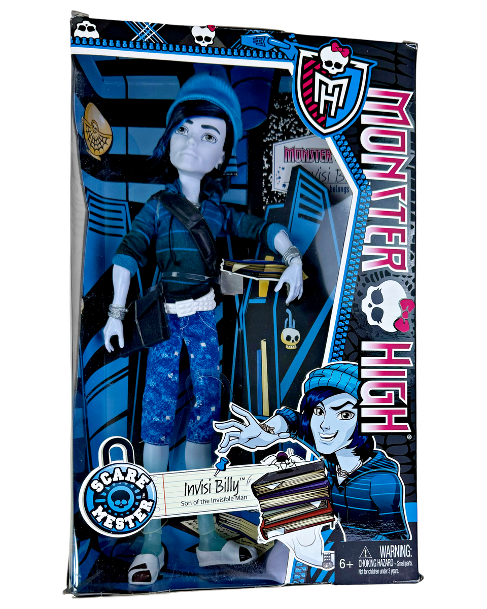 Invisible Man Invisi Billy Doll Monster High Scaremester Invisi