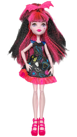 Monster High Electrified Ghouls Draculaura Doll With Dress Outfit