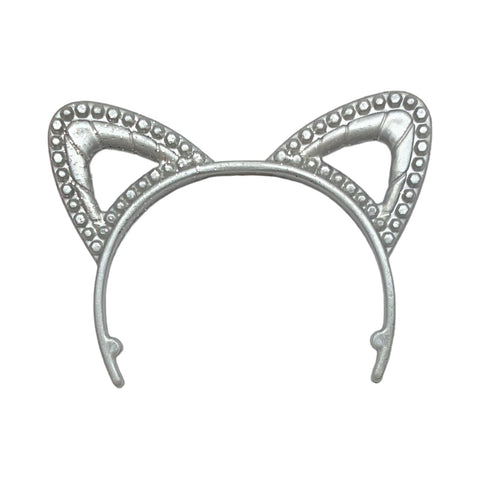 Ever After High Book Party Kitty Cheshire Doll Replacement Silver Cat Ears Headband