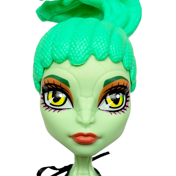 Monster High Create A Monster Green Snake Gorgon Girl Doll With Wig & Outfit