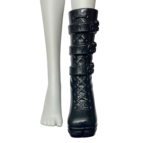 Ever After High Melody Piper Doll Replacement Shoe Left Black Boot
