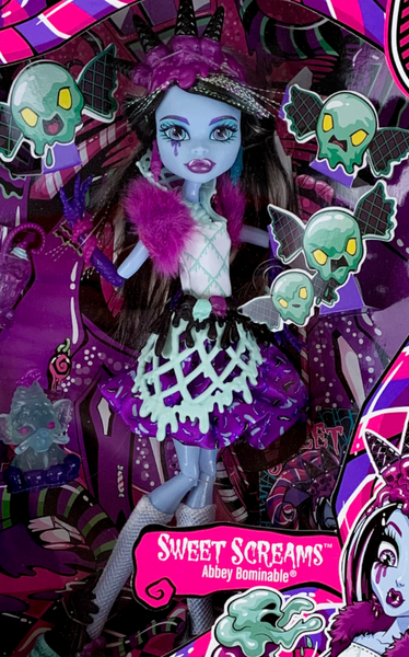 Monster High® Sweet Screams™ Abbey Bominable® Candy Style Doll (CBX45)