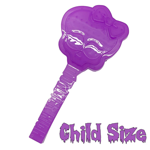 Monster High * Child Size * Large Purple Skullette (Doll Style) Brush Hairbrush