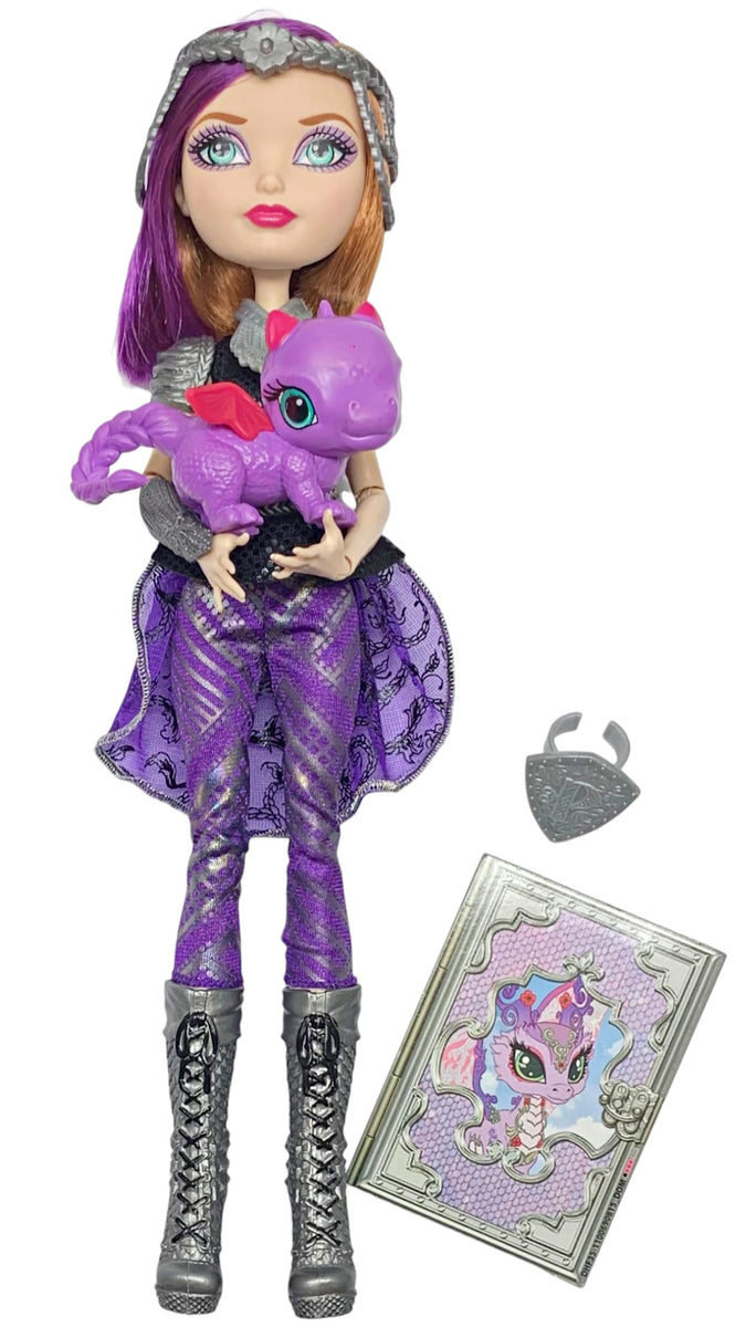 Ever After High Poppy O'Hair Dragon Games Doll With Outfit Pet