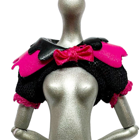 Monster High Sweet Screams Draculaura Doll Outfit Replacement Black Shrug Top