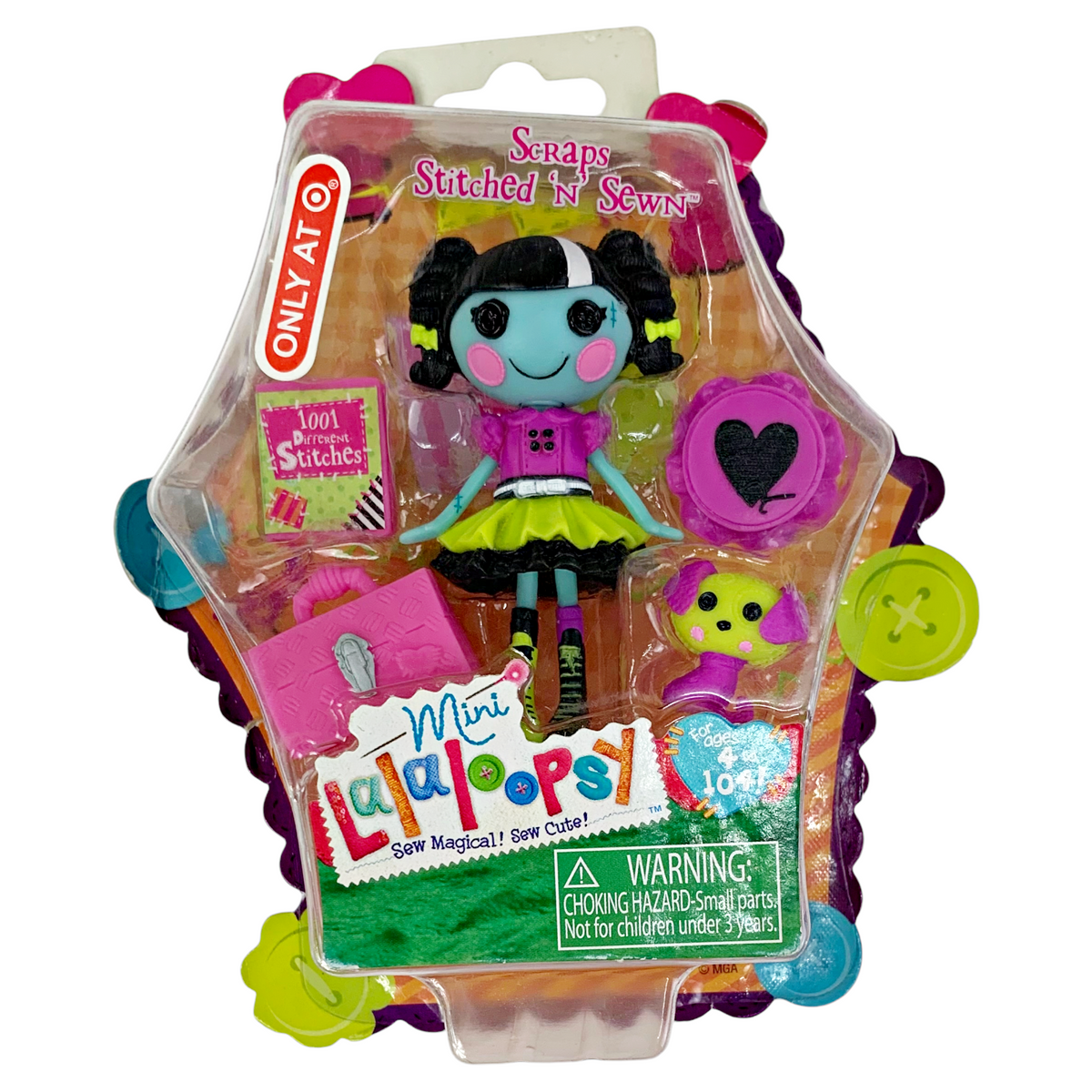 Mini Lalaloopsy Target Holiday Exclusive Halloween Scraps Stitched N The Serendipity Doll Boutique