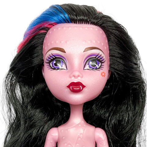 Monster High Replacement Draculaura Freaky Fusion Dracubecca Doll With Arms