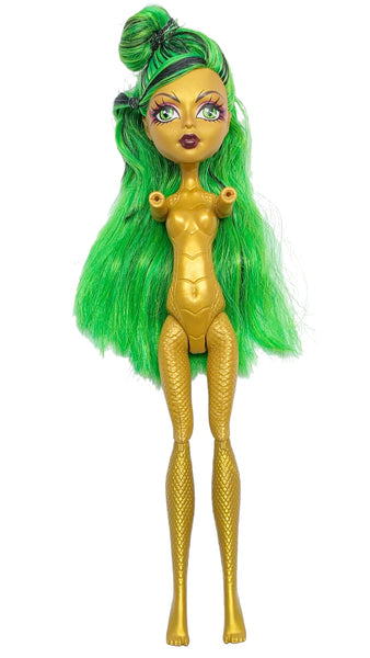 Monster High Replacement Scaris Jinafire Long Doll Head With Body Parts