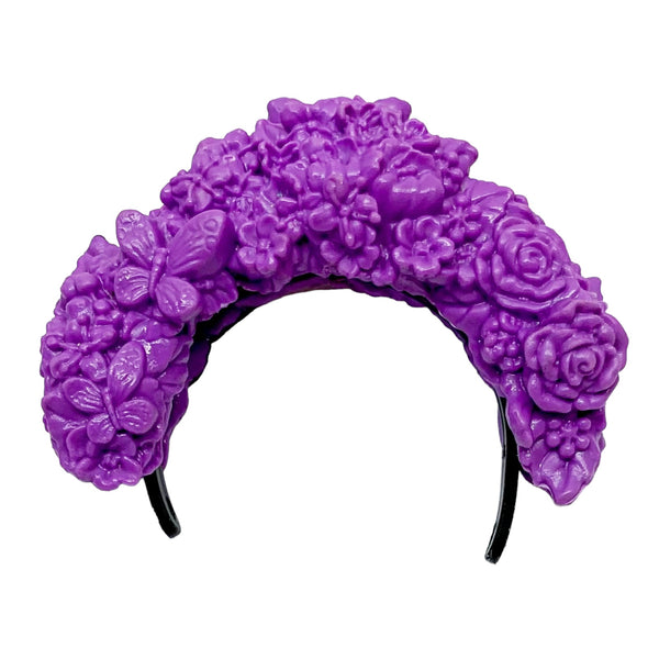 Ever After High Spring Unsprung Holly O'Hair Doll Replacement Purple Flower Headband