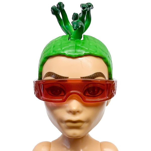 Monster High Deuce Gorgon Ghouls Alive Doll Replacement Red Glasses