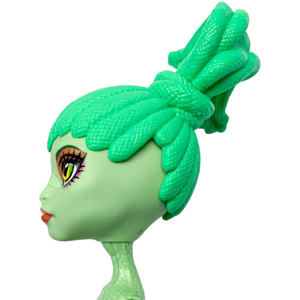 Monster High Replacement Create A Monster Green Snake Gorgon Girl Doll With Wig