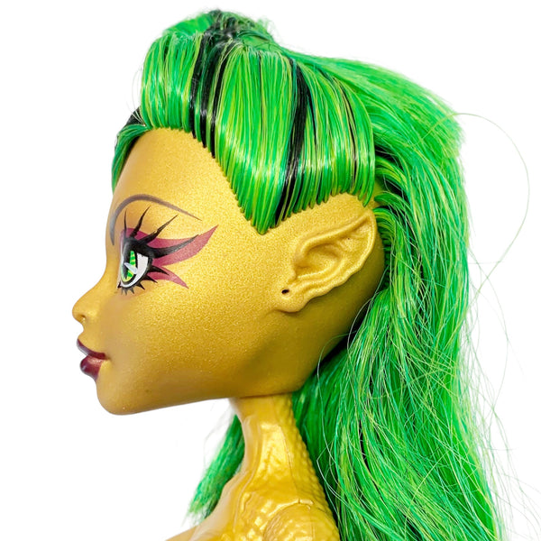 Monster High Replacement Scaris Jinafire Long Doll Head With Body Parts