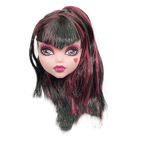 Monster High Draculaura Skull Shores Doll Replacement Head Part