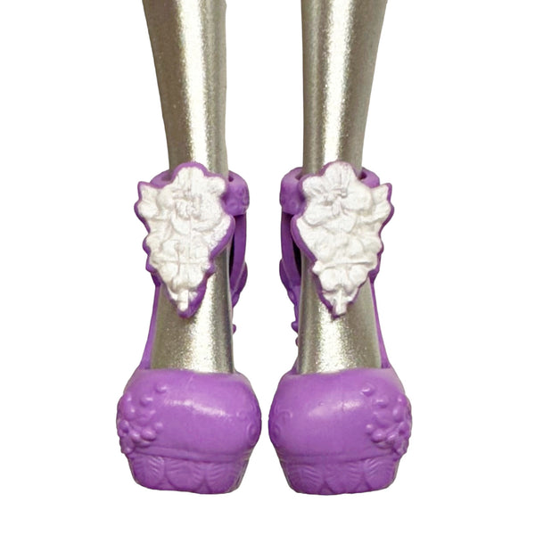 Ever After High Powerful Princess Holly O'Hair Doll Replacement Purple Flower Shoes