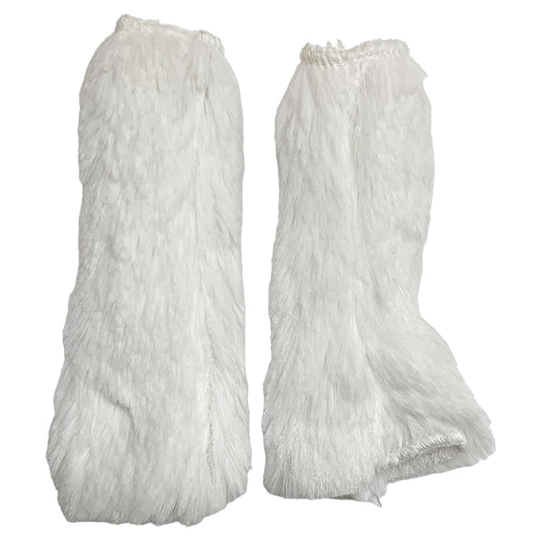 Monster High 1st Wave Original Abbey Bominable Doll Replacement White Fur Leg Warmers