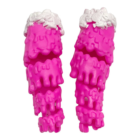 Monster High Inner Monster Spooky Sweet Doll Replacement Pink Candy Style Leg Wraps