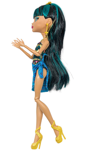 Monster High Cleo De Nile 13 Wishes Desert Frights Oasis Doll With Outfit