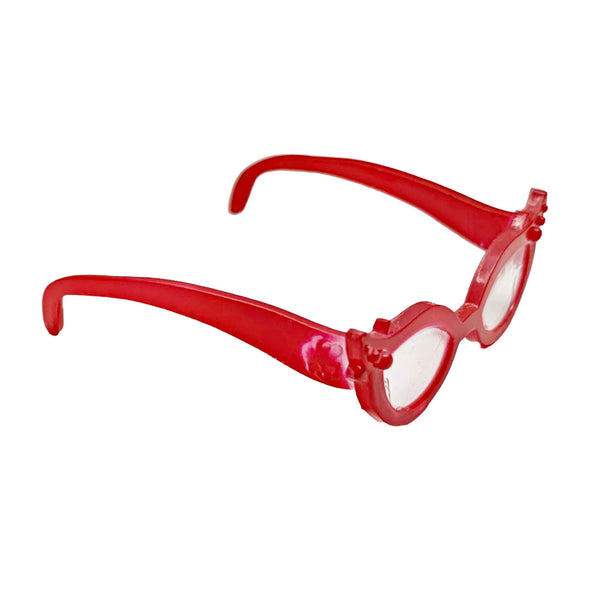 Monster High Dead Tired Ghoulia Yelps Doll Replacement Red Eyeglasses Glasses