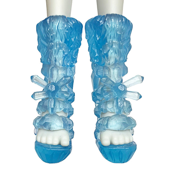 Monster High Dot Dead Gorgeous Abbey Bominable Doll Replacement Blue Ice Shoes