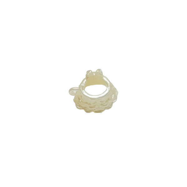 Ever After High Hat-Tastic Tea Party Cedar Wood Doll Replacement Pearl White Cuff Bracelet