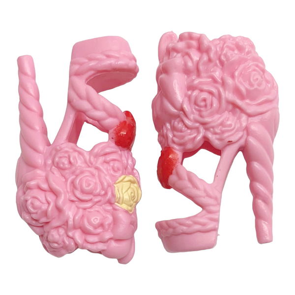 Ever After High Heartstruck C.A. Cupid Doll Replacement Pink Flower Shoes