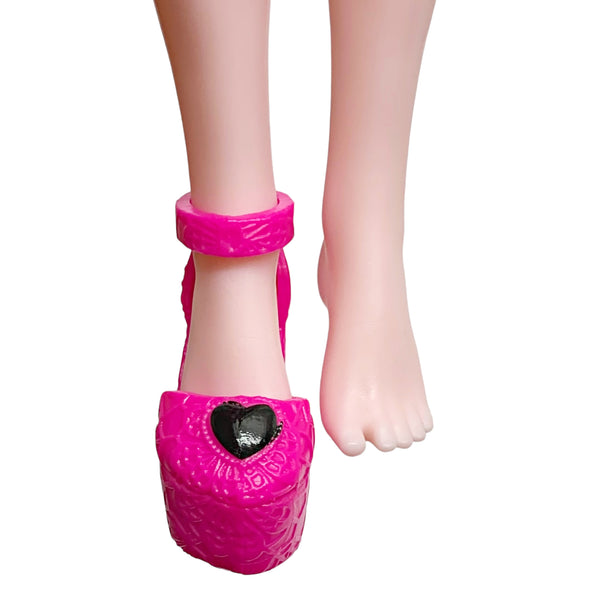 Monster High Draculaura Monster Ball G3 Doll Replacement Right Pink Platform Heel Shoe