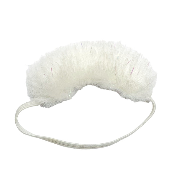 Monster High Dead Tired Abbey Bominable Doll Replacement White Fur Sleep Mask