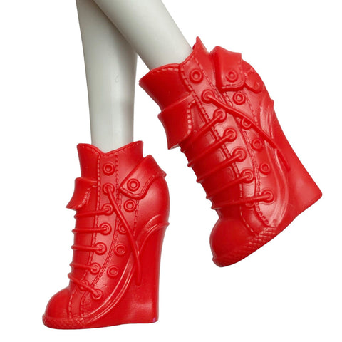 Monster High Ghoulia Yelps Geek Shriek Doll Replacement Red Shoes