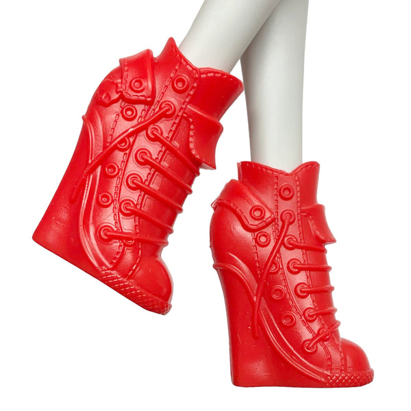 Monster High Ghoulia Yelps Geek Shriek Doll Replacement Red Shoes