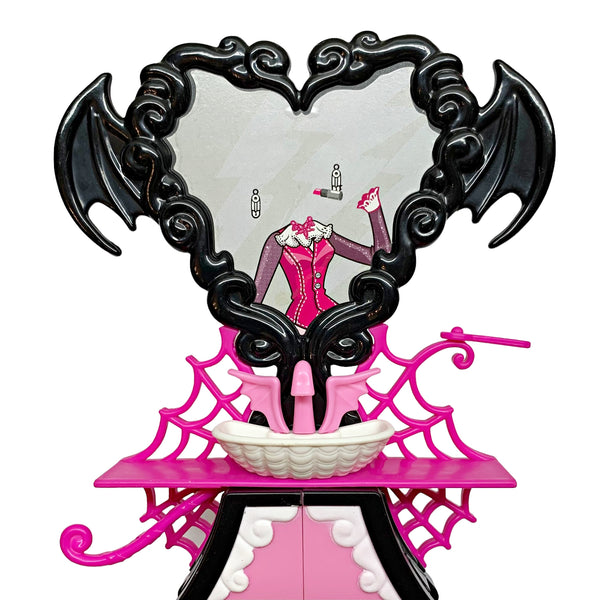 Monster High Draculaura Powder Room Playset Replacement Doll Size Vanity Sink Part