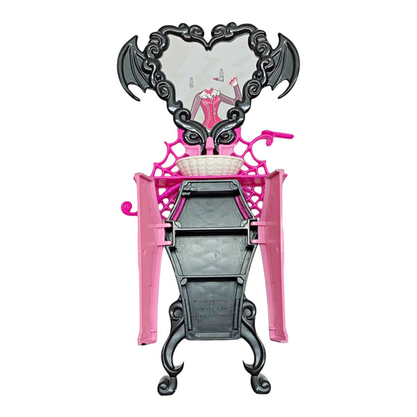 Monster High Draculaura Powder Room Playset Replacement Doll Size Vanity Sink Part