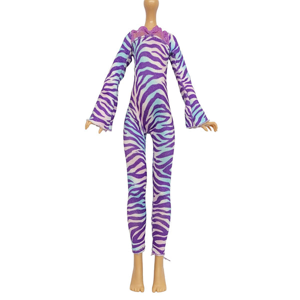 Bratz Jade Catz Doll Outfit Replacement Kitty Cat Purple Romper Jumper Jumpsuit