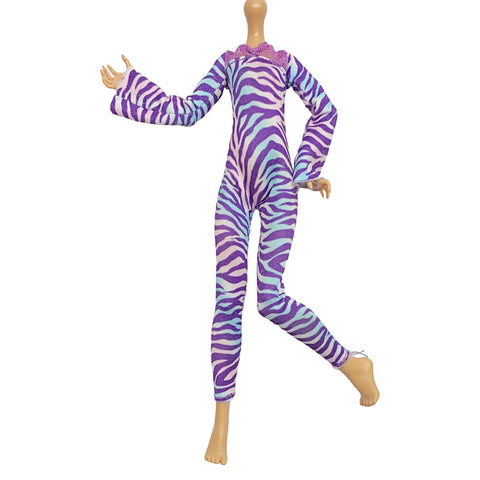 Bratz Jade Catz Doll Outfit Replacement Kitty Cat Purple Romper Jumper Jumpsuit