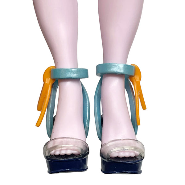 Rainbow High Skyler Bradshaw Doll Replacement Shoes Blue & Orange Heels