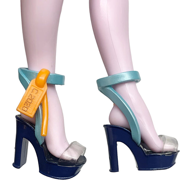 Rainbow High Skyler Bradshaw Doll Replacement Shoes Blue & Orange Heels