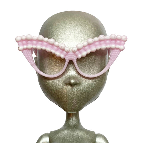 Pink Cat Eye 1950's Style Girl Doll Glasses Fits Project Mc2 & Monster High Dolls
