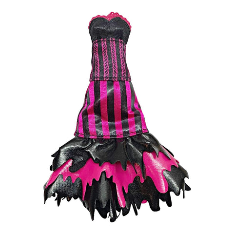 Monster High Sweet Screams Draculaura Doll Outfit Replacement Pink & Black Dress