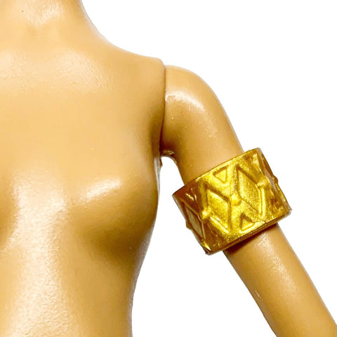 Monster High Original Favorites Cleo De Nile Doll Replacement Gold Upper Arm Cuff Bracelet