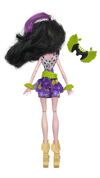 Monster High Ghouls Getaway Elissabat Doll With Headpiece & Outfit