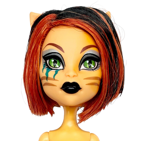 Monster High Fierce Rockers Replacement Toralei Stripe Doll Head & Body