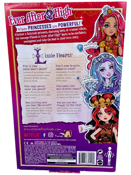Ever After High® First Chapter 2nd Release Lizzie Hearts™ Doll ( BJG98)