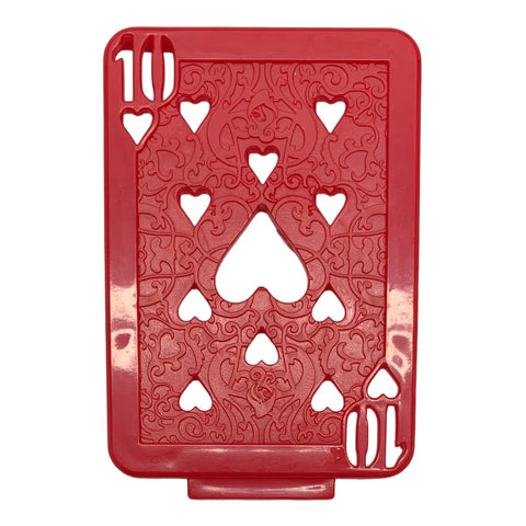 Ever After High Way Too Wonderland Playset Replacement Red "10" Card Table Part
