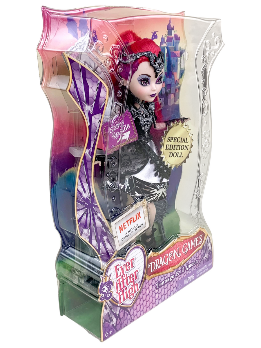 Ever After High Dragon Games Teenage Evil Queen Doll Special Edition Ravens  MOM
