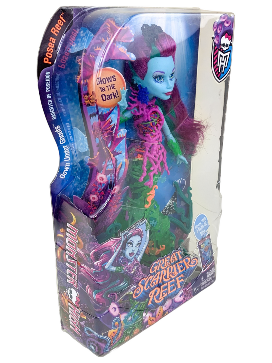 Monster High® Great Scarrier Reef Down Under Ghouls™ Posea Reef™ Doll