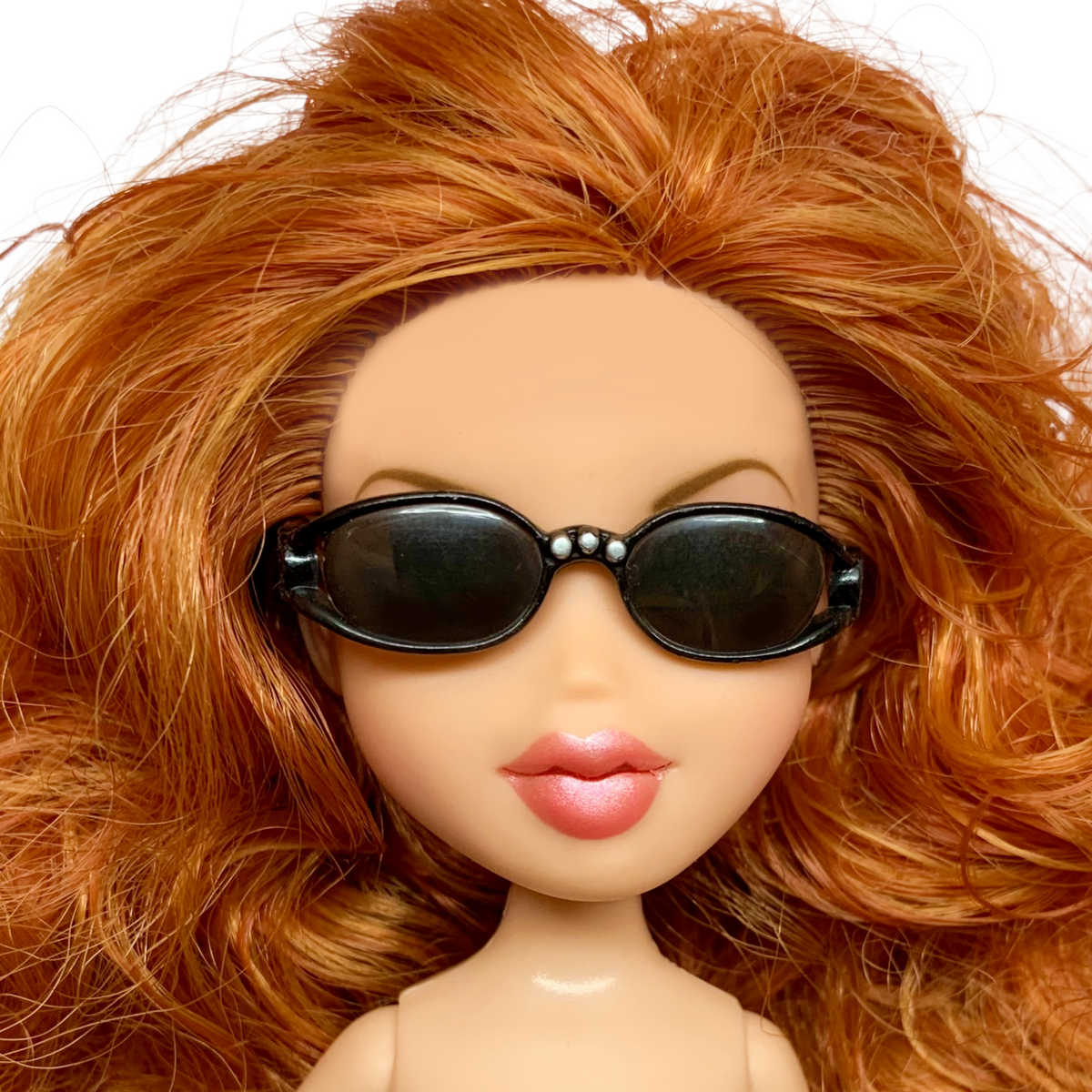 Black Silver Sunglasses Fashion Glasses Fits Standard Bratz Size