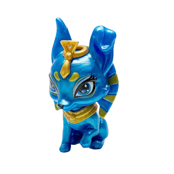 Monster High G3 Cleo De Nile Doll Replacement Pet Metallic Blue Sphinx Dog "Tut"