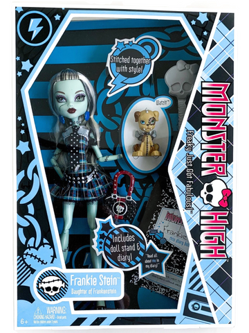 Monster High 1st Wave Original Release Frankie Stein Doll