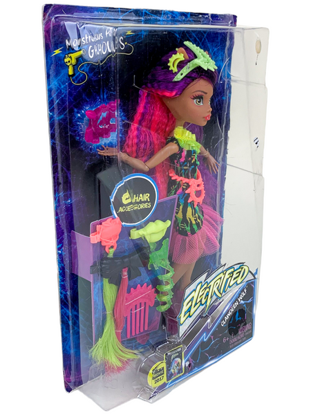 Monster High® Electrified Monstrous Hair Ghouls™ Clawdeen Wolf® Doll (DVH70)